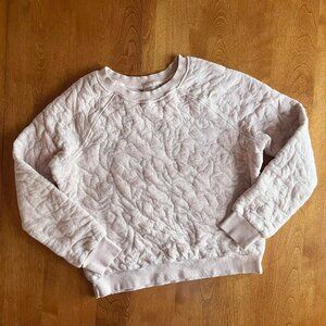 Prana Carin quilted pullover sweatshirt M